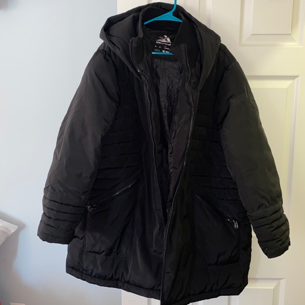 Zeroxposur puffer long jacket